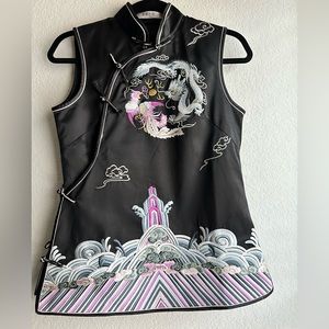 Chinese dragon 🐉 ☯️ waistcoat vest